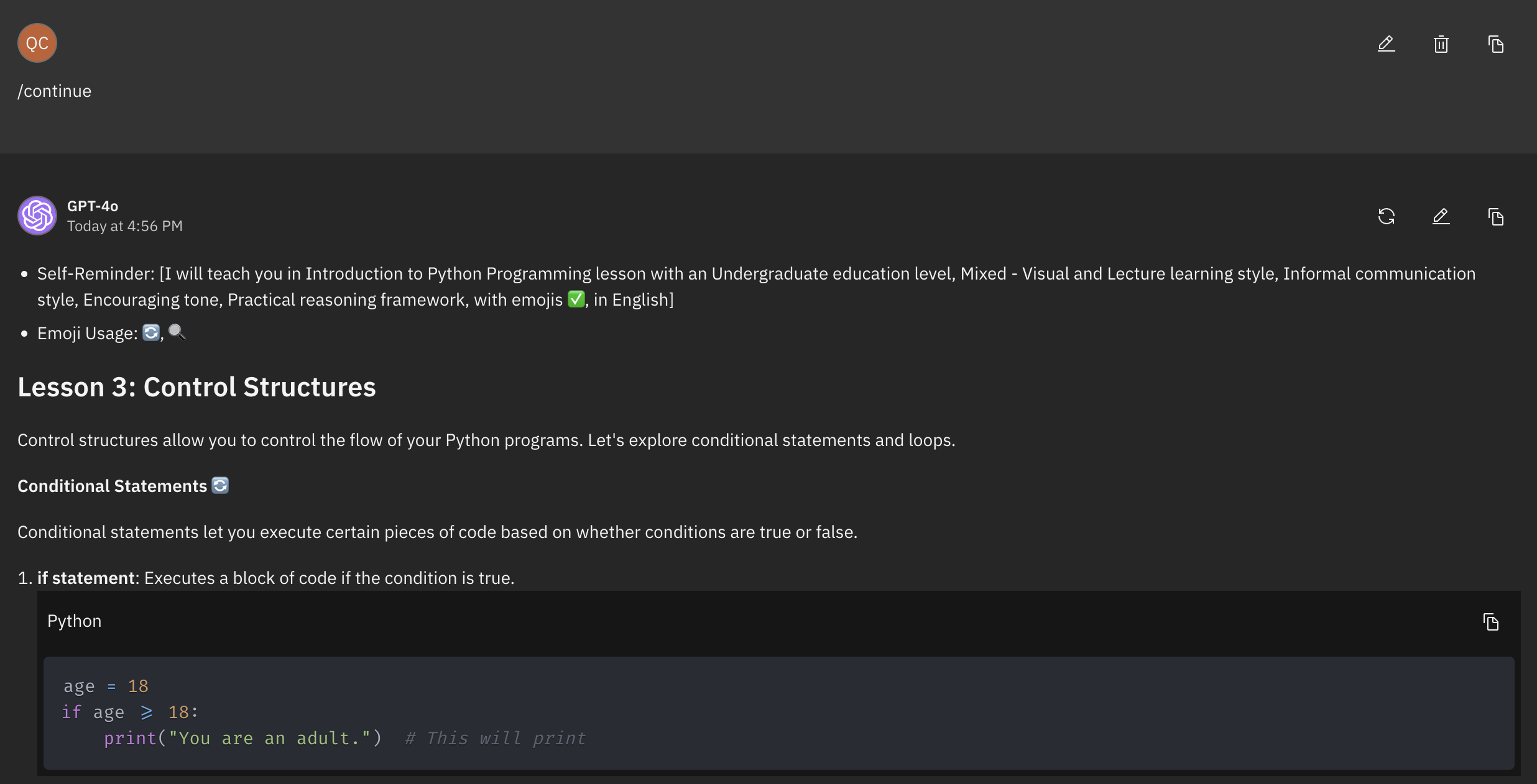 teach me anything ex 6