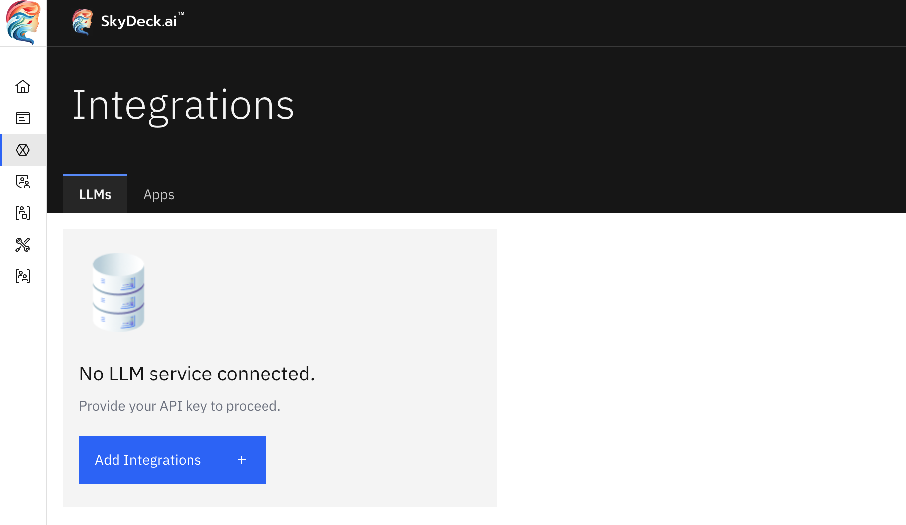 integrations page
